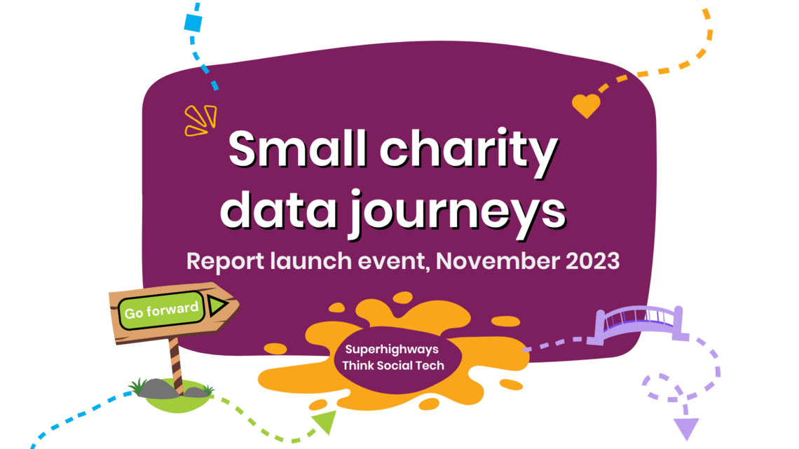 Front cover of the Data Journeys Research Report 2023