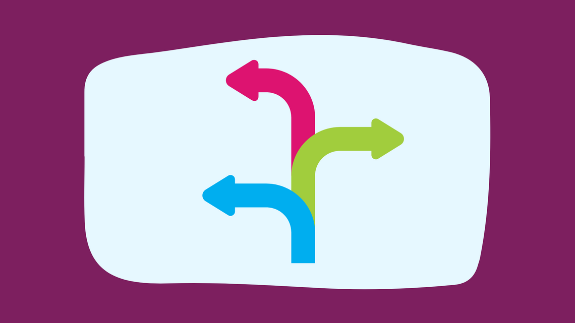 Thumbnail icon of signpost pointing in different directions