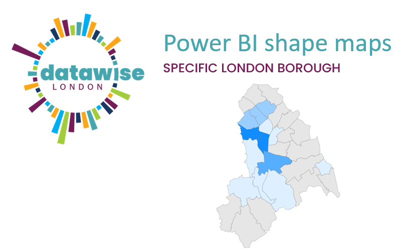 PBI - Specific London borough shape map